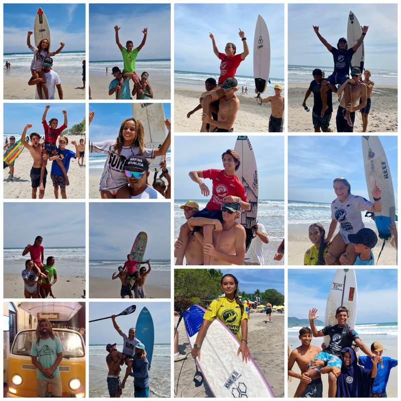 Surfing Republica - Tosh Talbot y Coral Wiggins triunfan en la tercera fecha del CNS 2023 en Santa Teresa