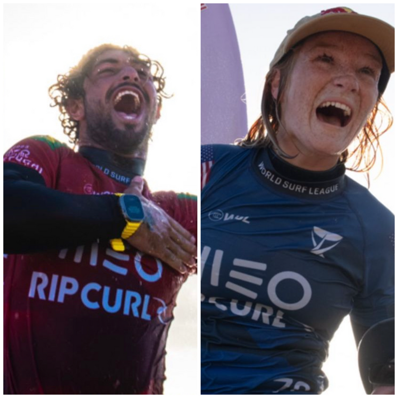 Surfing Republica- Joao Chianca y Caitlin Simmers ganan la tercera parada CT en Portugal
