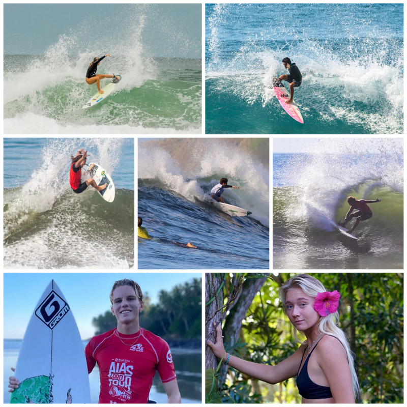 Surfing Republica - Ocho representantes costarricenses disputarán parada QS en Florida