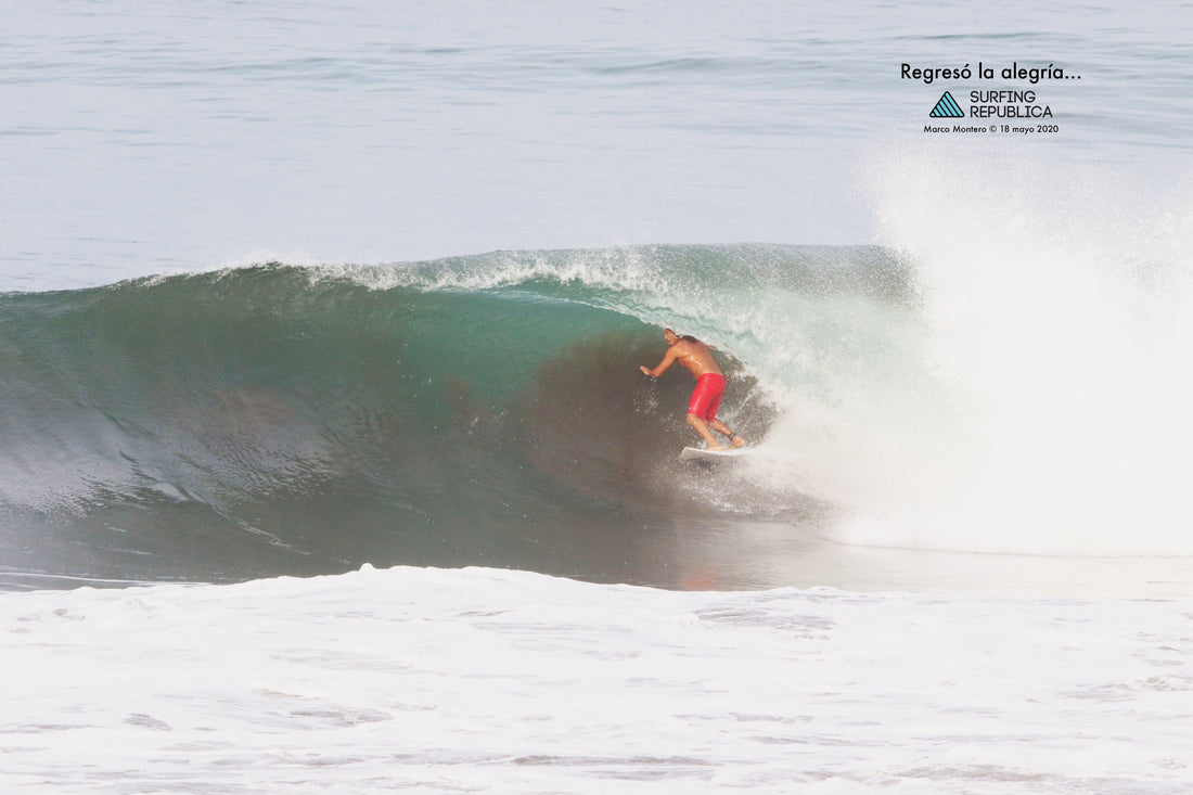 Surfing Costa Rica - Surfistas volvieron al agua este lunes