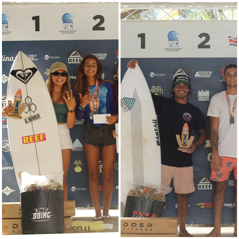 Surfing Republica- Rachel Agüero y Óscar Urbina se coronan campeones de los Challenger de Reactivación del surfing nacional