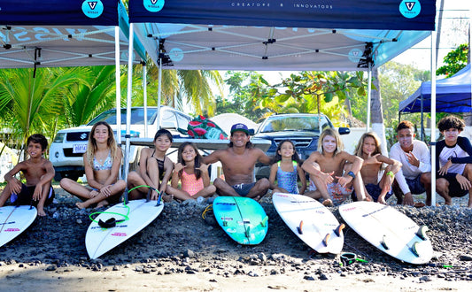 Nueva Asociación de Surf de Garabito pretende formar atletas más íntegros en sus valores