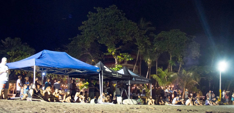 Fiesta de cierre de año y surfing nocturno engalanarán Playa Hermosa este sábado