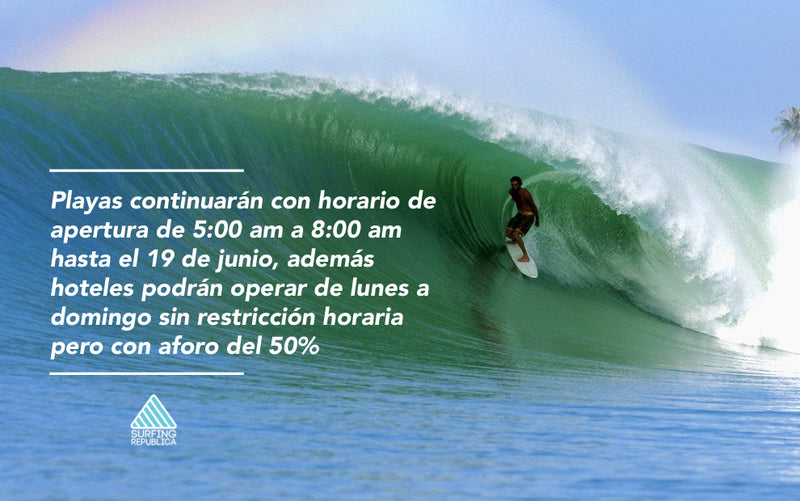 Surfing Costa Rica - Ministerio de Salud publica lista de actividades permitidas del 1 al 19 de junio de 2020