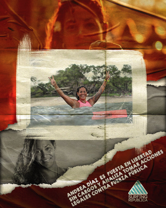 Surfing Costa Rica - Andrea Díaz es puesta en libertad sin cargos y analiza tomar acciones legales contra Fuerza Pública