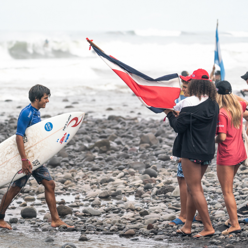 Surfing Costa Rica - Costa Rica se despide del Mundial Junior de Surf en El Salvador
