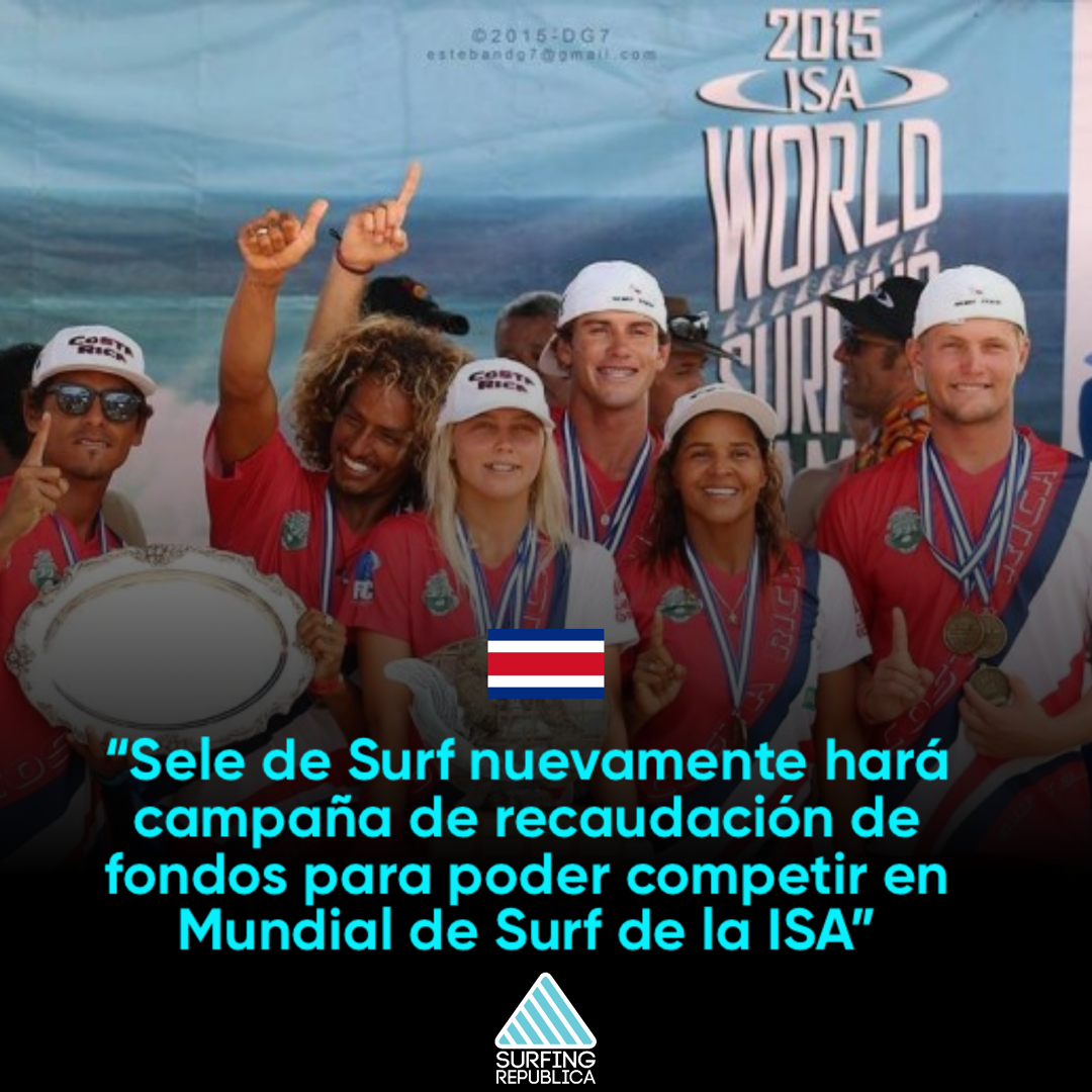 Surfing Republica - Selección Nacional de Surf nuevamente buscará fondos para poder participar en Mundial de Surf de la ISA en California que es el primer evento clasificatorio a las Olimpiadas Paris 2024