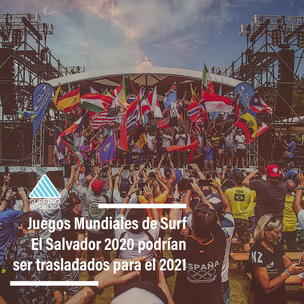 Surfing Costa Rica - Juegos Mundiales de Surf El Salvador 2020 podrían ser trasladados para el 2021