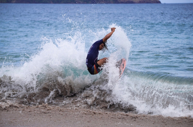 Playa Flamingo recibió lo mejor del Skimboard nacional