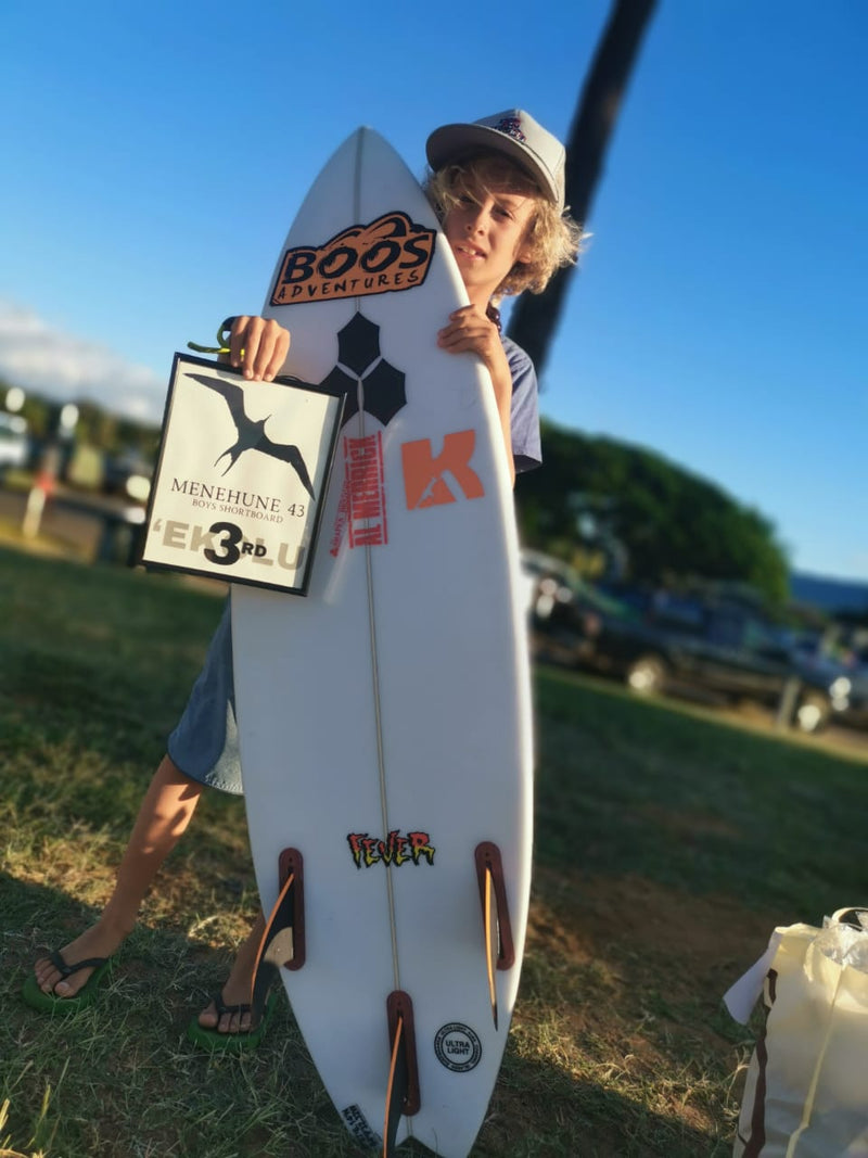 Niño tico obtiene 3er lugar entre 60 hawaianos