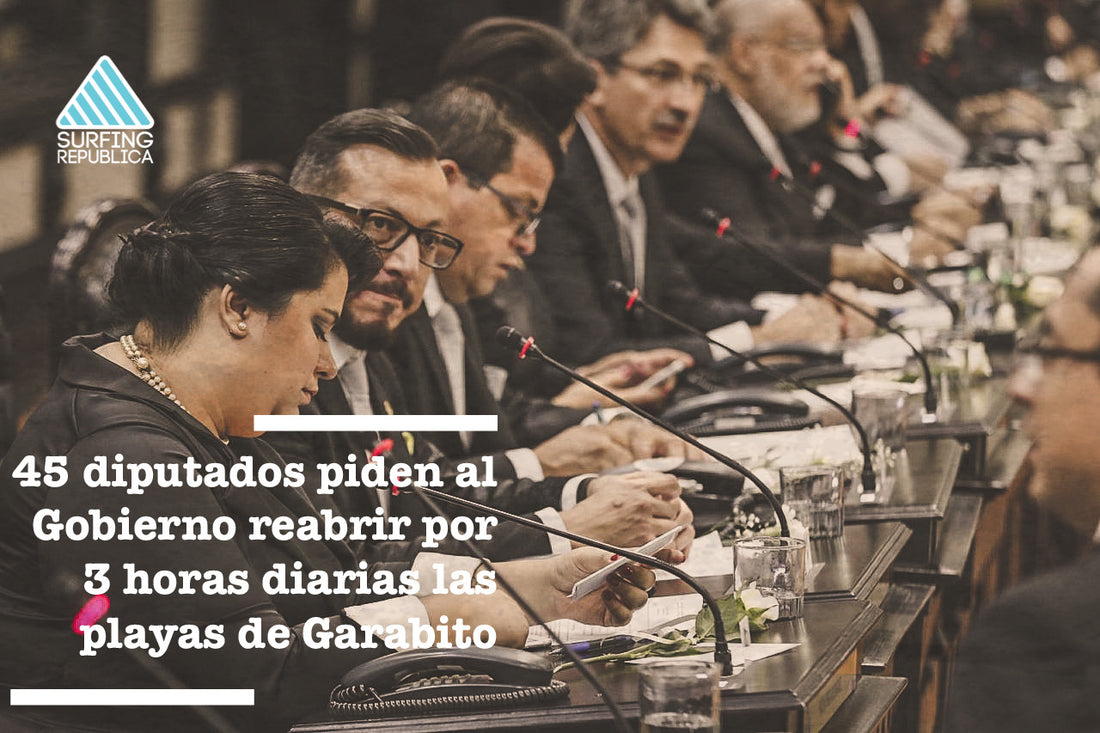 45 diputados piden al Gobierno reabrir por 3 horas diarias las playas de Garabito