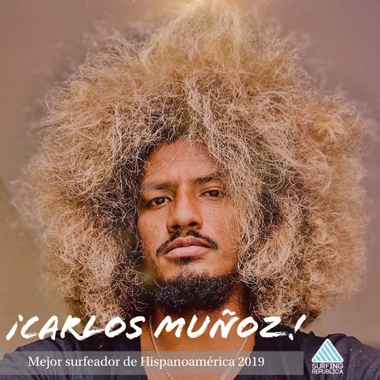 Surfing Costa Rica - Carlos Muñoz gana por segundo año consecutivo el premio al mejor surfista de Hispanoamérica