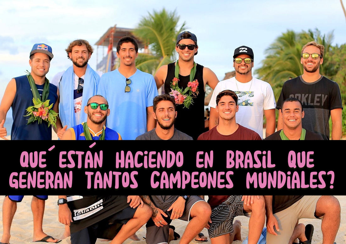 Qué estan haciendo en Brasil que generan tantos campeones mundiales?