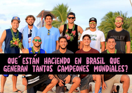 Qué estan haciendo en Brasil que generan tantos campeones mundiales?