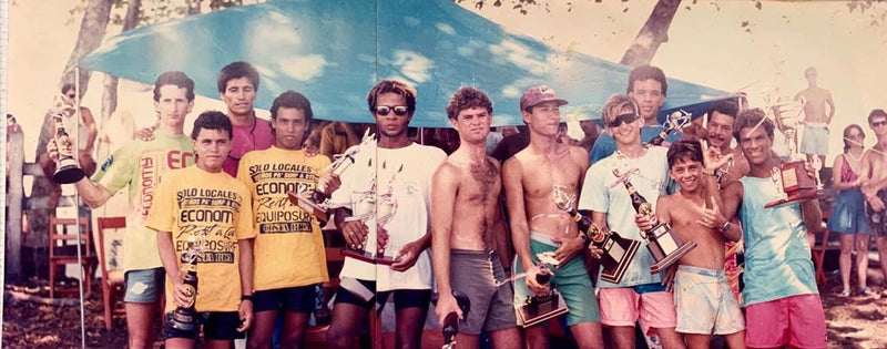 Surfing Costa Rica - Detrás de La Foto Torneo ASA 1990