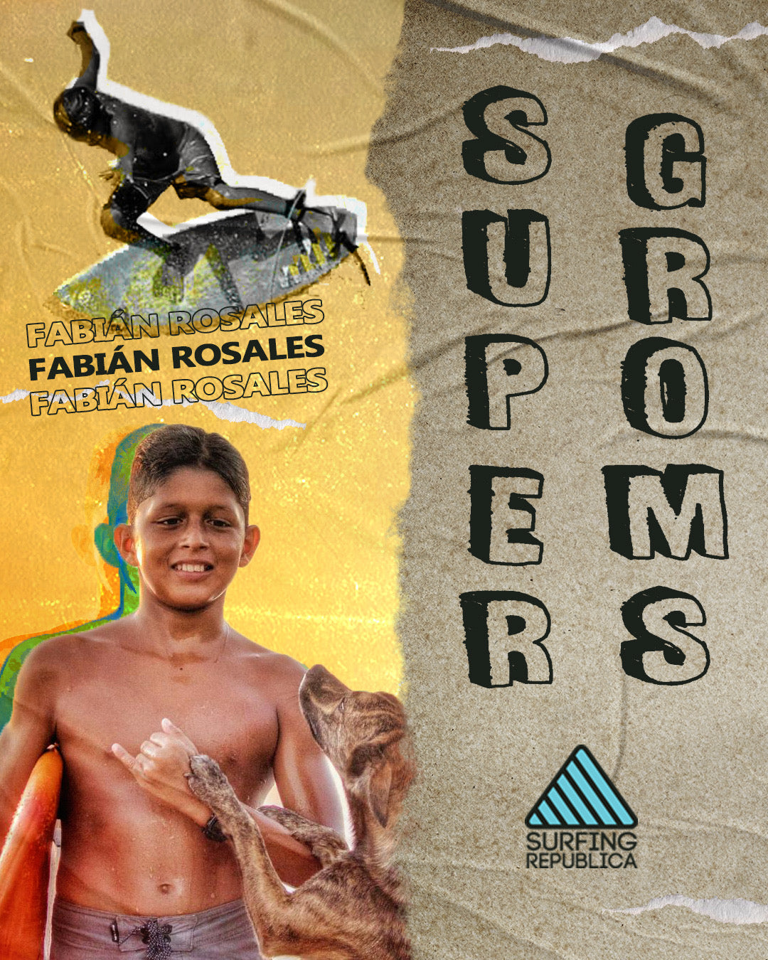 Surfing Costa Rica - Super Groms con Fabián Rosales