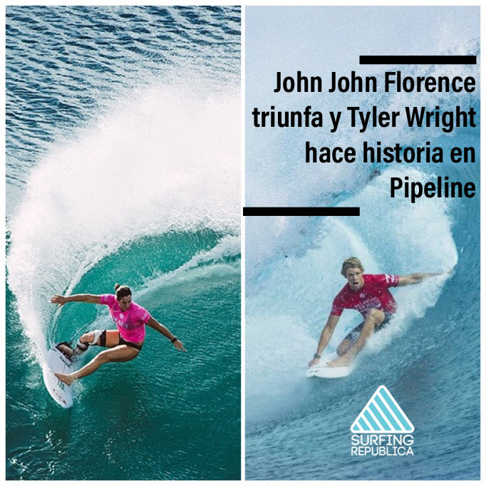 Surfing Costa Rica - John John Florence triunfa y Tyler Wright hace historia en Pipeline