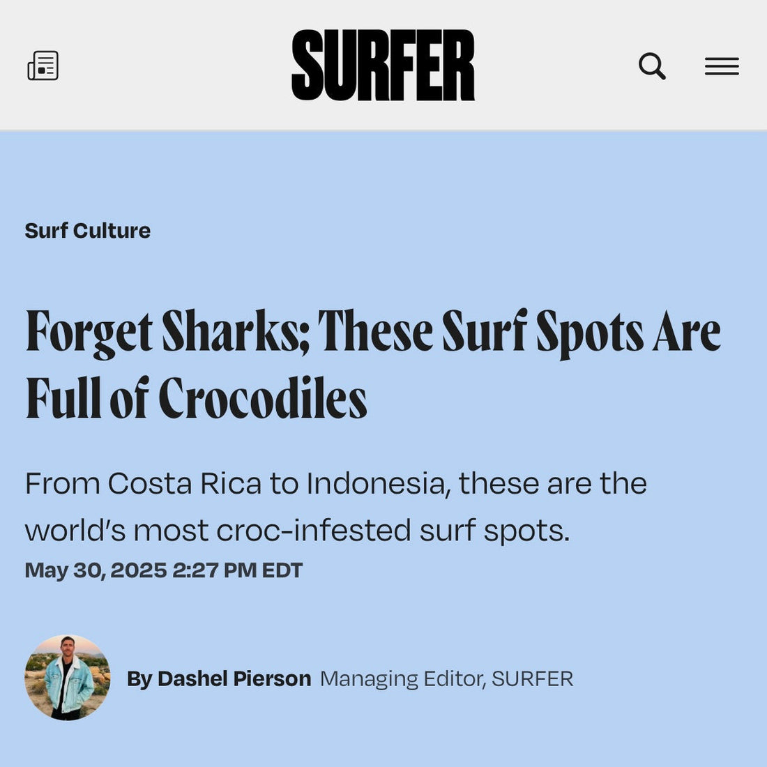 SURFER y sus artículos negativos contra Costa Rica