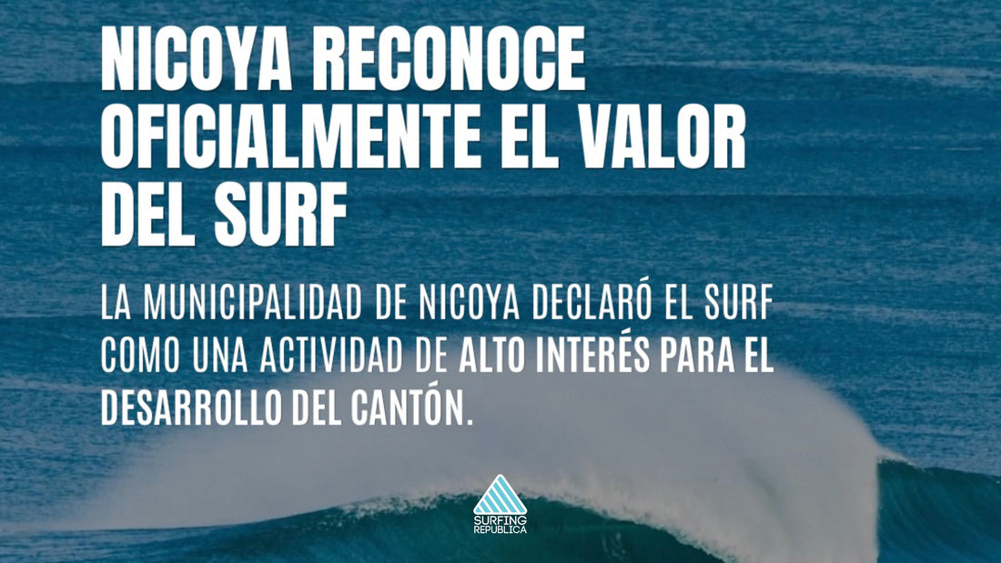 Nicoya hace historia al declarar el surf como actividad de alto interés para el cantón