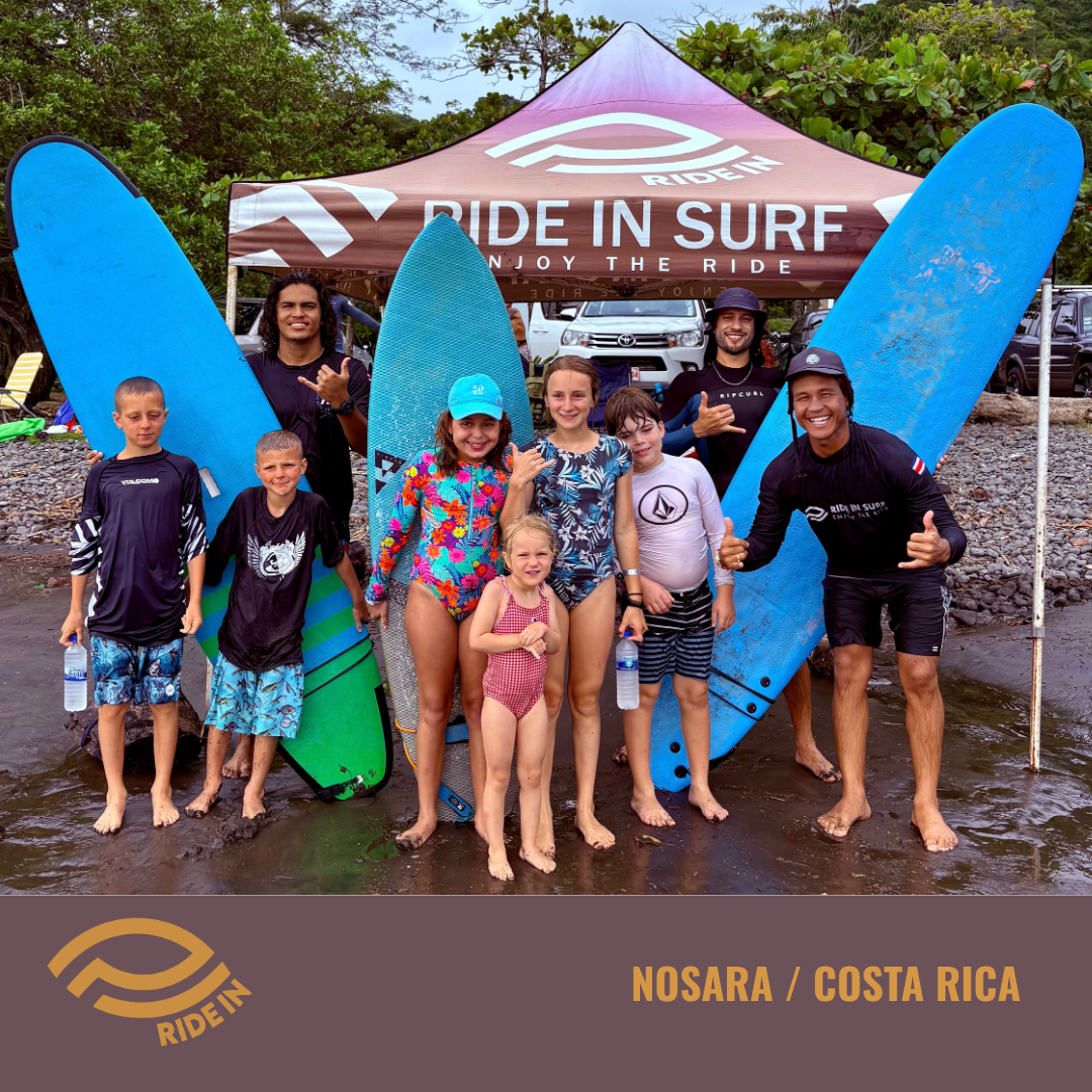 Ride In Surf School — Clases de Surf en Playa Guiones, Nosara